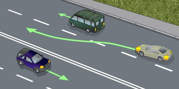 Что грозит нарушением правил расположения транспортного средства на проезжей части?