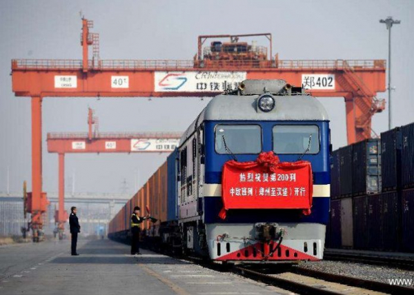 Перевозка грузов из Китая по железной дороге