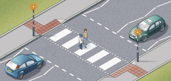 Как уступить дорогу пешеходу по правилам дорожного движения?